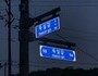 인천 계양구, 조명형 도로명판 설치