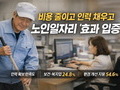 노인일자리, 기업 만족도 4점대 ‘현장 호응’